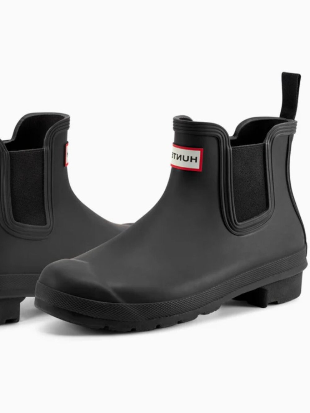 Hunter Women's Original Chelsea Boots in Black, Size 8